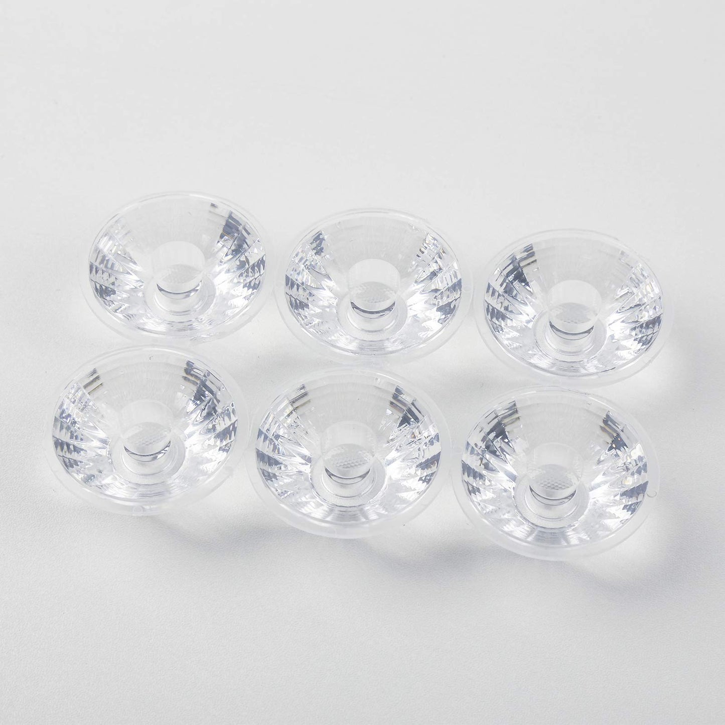 (Pack of 20) Acrylic Lens Without Bracket, Focusing Lens Use for Led Beads, Led Chip Lamp Bulb Focus, 25 Degree ?35mm