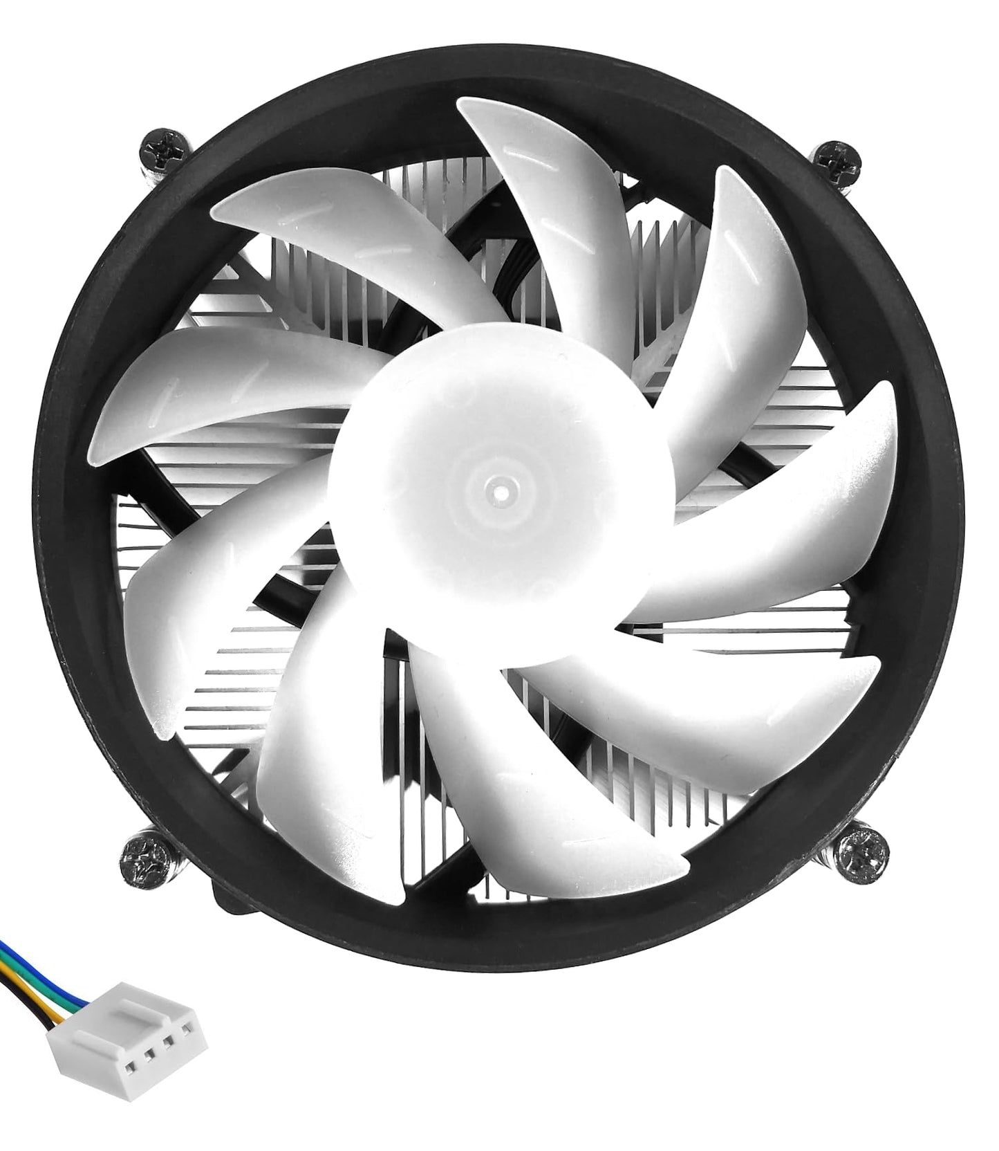 TRONWIRE TW-8 95W RGB LED CPU Cooler Aluminum Heatsink Copper Core Base 4-Pin PWM 92mm Fan Pre-Applied Thermal Paste for Intel Core i3 i5 i7 i9 Socket