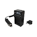 Synergy Digital Lumix DMC-LX5 Digital Camera Battery Charger (110/220v with Car & EU adapters) - Replacement Charger for Panasonic BCF10E, BCG10,