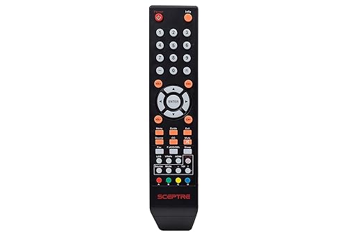 USARMT 8142026670003C TV Remote Control Compatible with Sceptre 8142026670003C for Sceptre TVs E165BV(WV)-SS E168BV(WV)-SS E205BV-SMQCC E325BV-SR