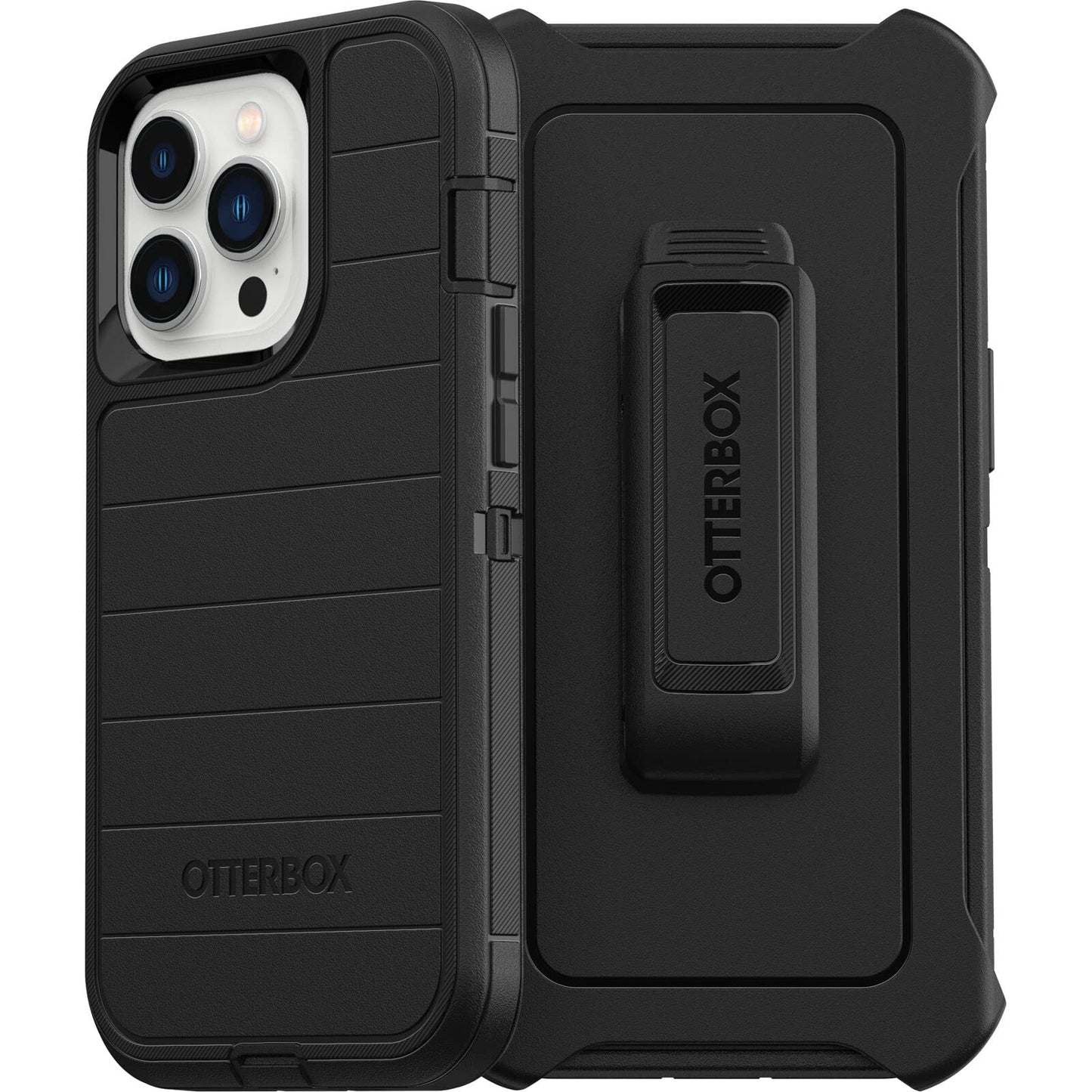 Otterbox Defender Series Screenless Edition Case for iPhone 13 Pro (Only) - Holster Clip Included - Microbial Defense Protection - Retail Packaging