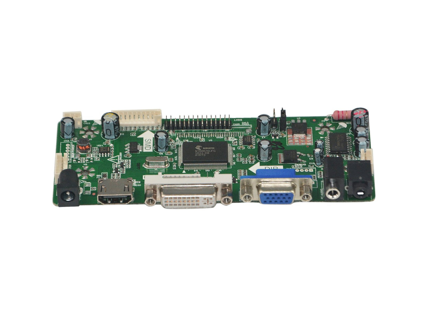 NJYTouch M.NT68676.2A HDMI DVI VGA Audio LCD Controller Board for N156BGE-L21 N156BGE-L21 1366x768