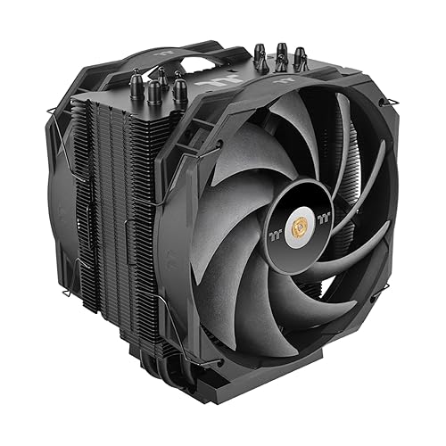 Thermaltake WAIR CPU Cooler; Six ?6mm Copper Heat Pipes; 2x140mm PWM Fans; 500~1500RPM; Single Tower; LGA 4677 & sTR5/SP6; 500W TDP; Black