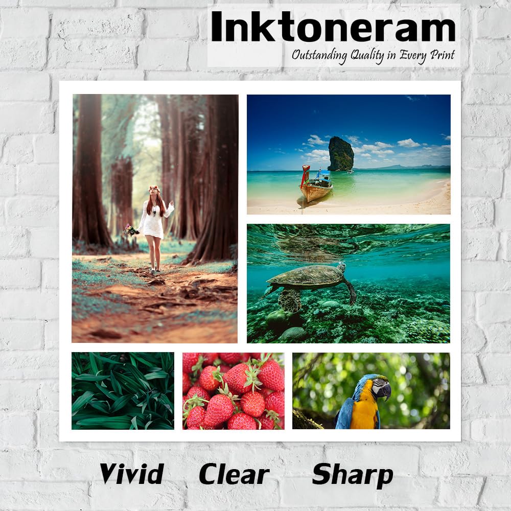 Inktoneram Compatible Toner Cartridges Replacement for Dell C3760n C3760dn C3765dnf W8D60 1M4KP XKGFP MD8G4 Extra High Yield