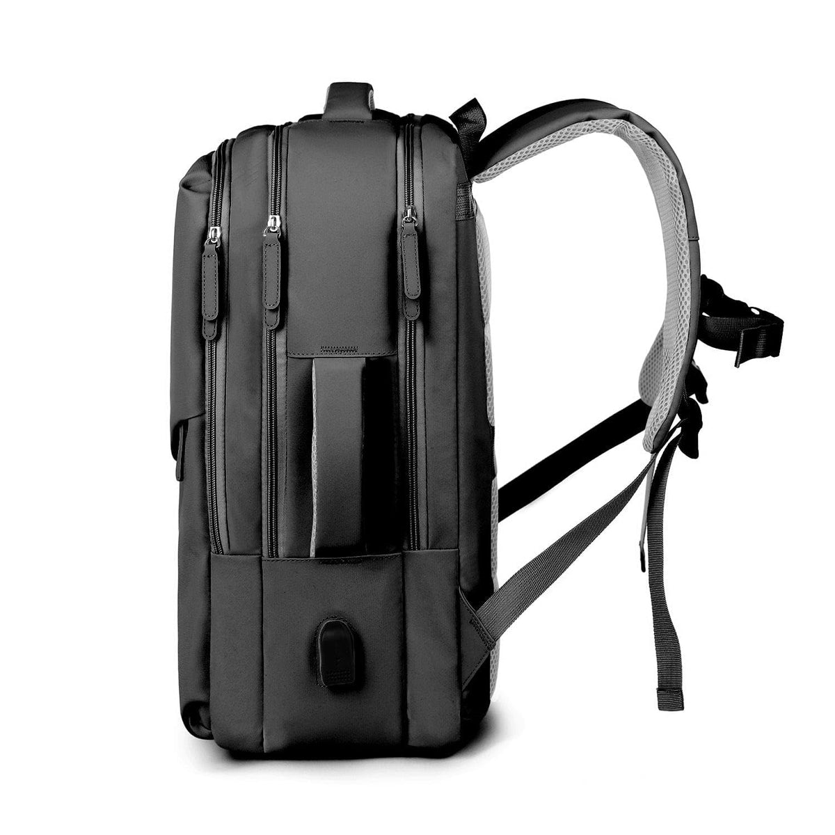 SAHARA - Multi-Compartment Travel & Laptop Backpack with USB Charging Port for Laptops up to 16-inch, Black, (LT00099)