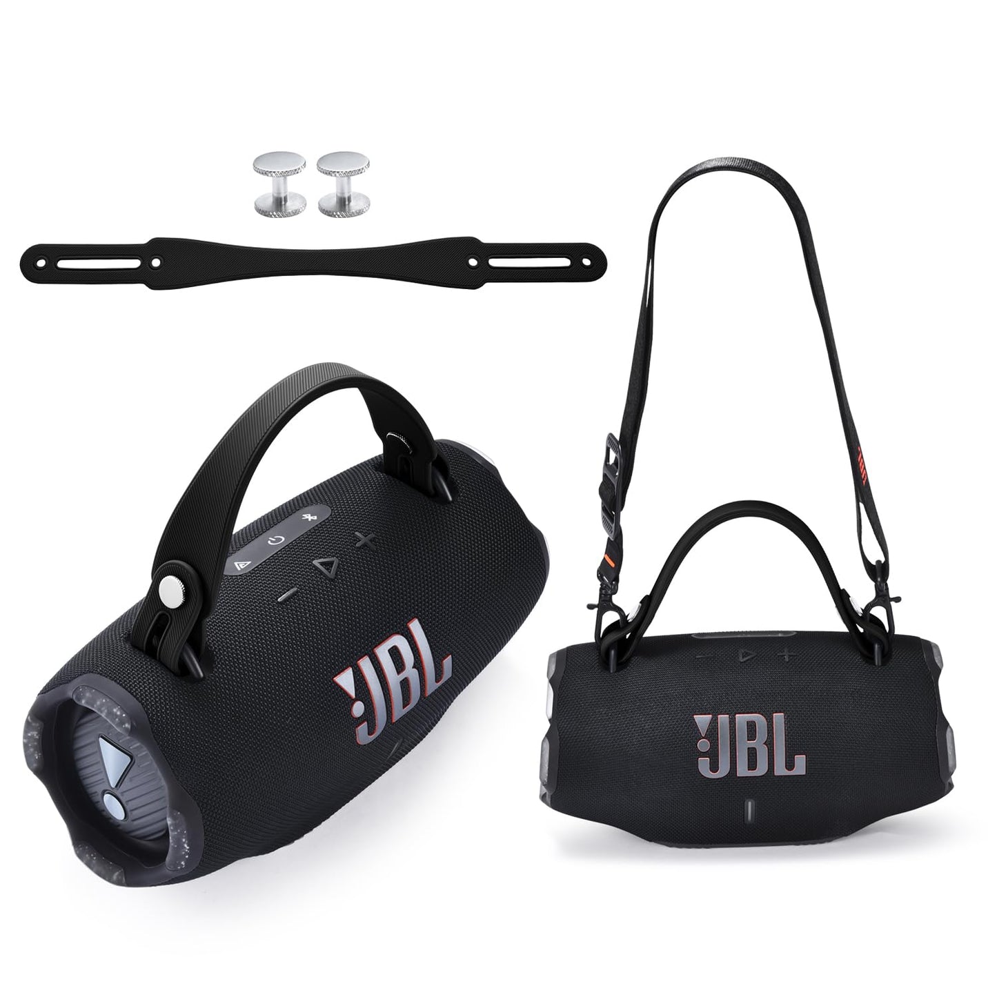 Hiyokurenri Universal Silicone Hand Strap for JBL Xtreme 4/3/2 Bluetooth Speakers - Portable Grip & Carry Solution