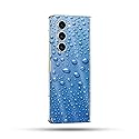 MightySkins Glossy Glitter Skin Compatible with Samsung Galaxy Z Fold 5 Full Wrap - Mist | Protective, Durable High-Gloss Glitter Finish | Easy…