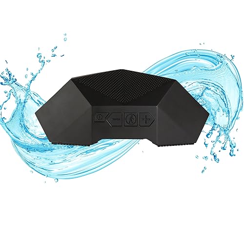 Outdoor Tech Turtle Shell 4.0 Portable Rugged Wireless Bluetooth Speaker with 360 Degree Sound Hi-Fi Audio IPX7-Rated Waterproof Dustproof