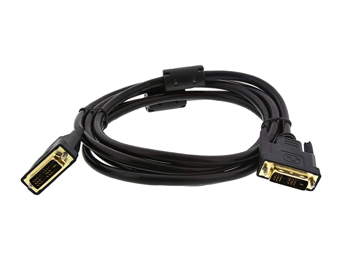 Vivid AV 6 Feet DVI Single Link Cable - 1080p Resolution, Gold-Plated Connectors