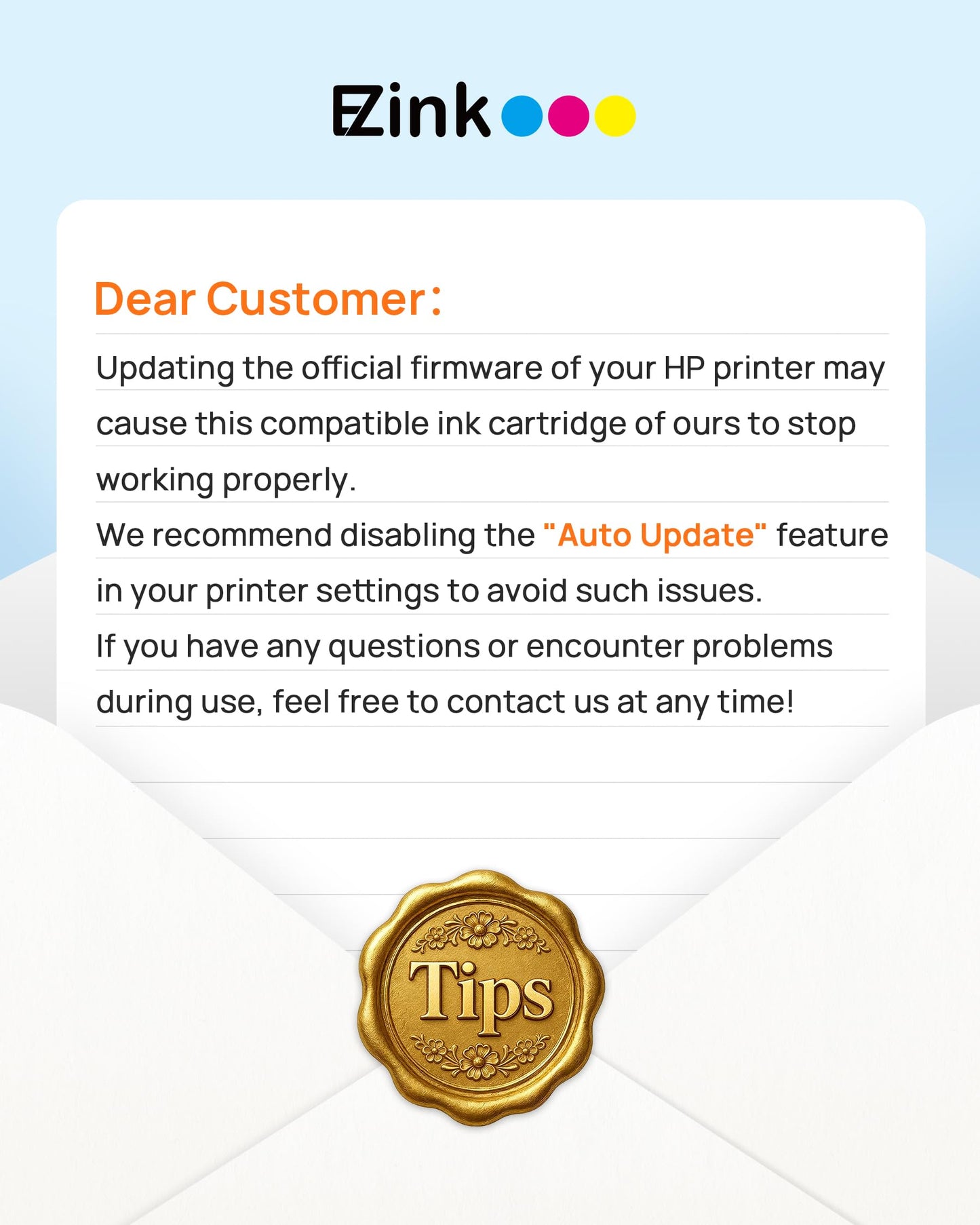 E-Z Ink Ink Cartridges Combo Pack Replacement Work for Printer (10 Pack)