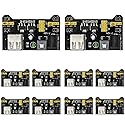 KEAcvise 10-Pack 3.3V/5V Dual Output Power Module - Compatible with MB102 Prototype Board, DC 6.5-12V & USB Powered for Arduino, Raspberry Pi…