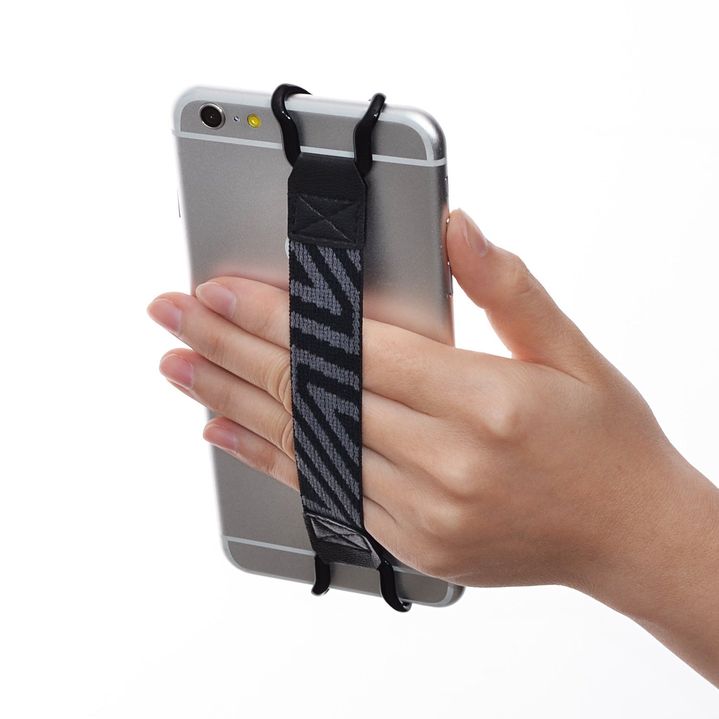TFY Security Hand Strap Holder Compatible with iPhone, Galaxy & Other Phones - iPhone Air / 17 Pro Max / 17 Pro / 16/15 / 14 Plus / 13/12 Mini / 11