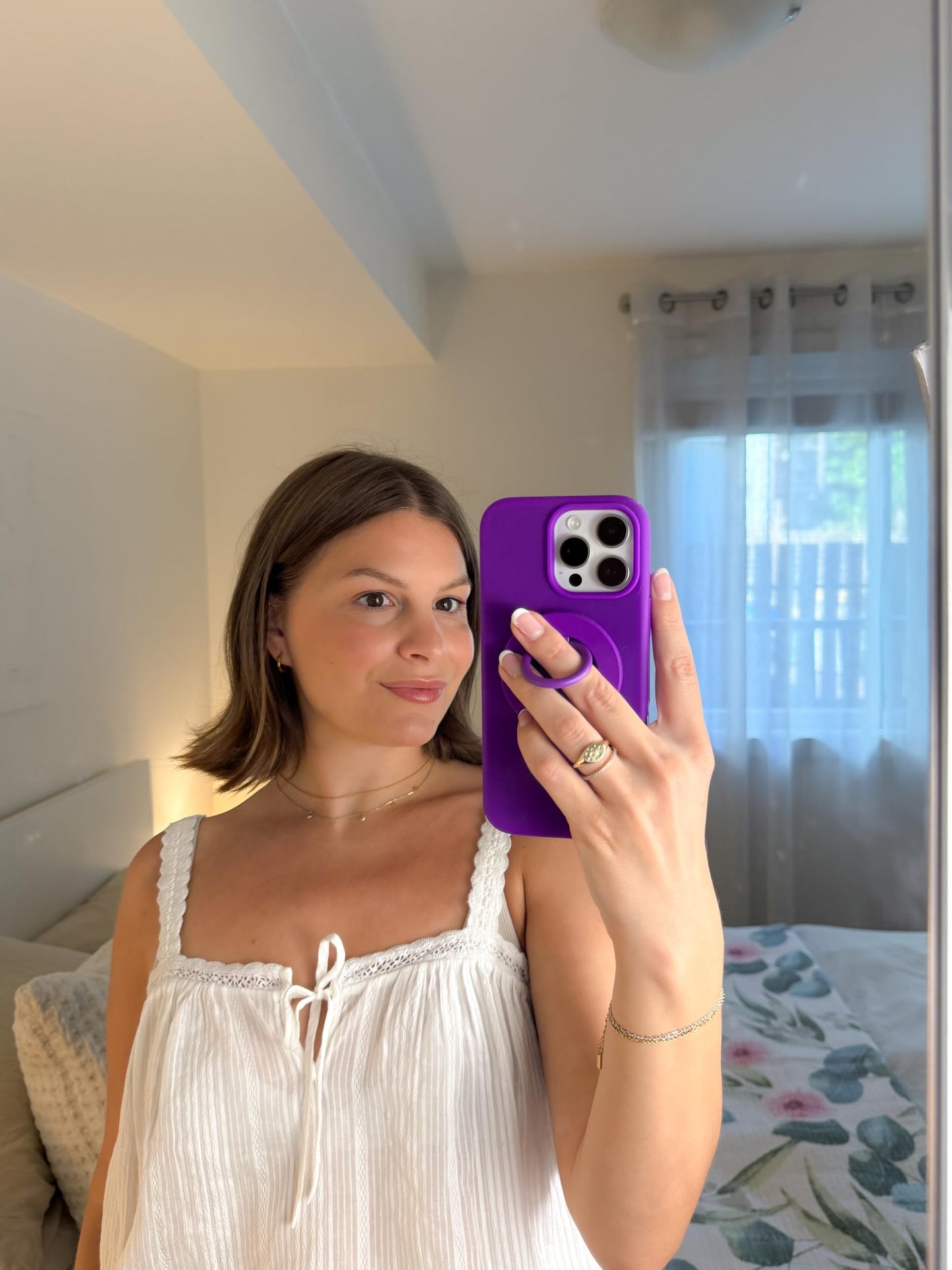 FELONY CASE for iPhone 17 Pro, Silicone Shockproof Cover, Vibrant Purple