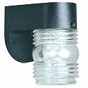 Westinghouse 66800 Corp 4-1/2-Inch Wall Lantern, Black