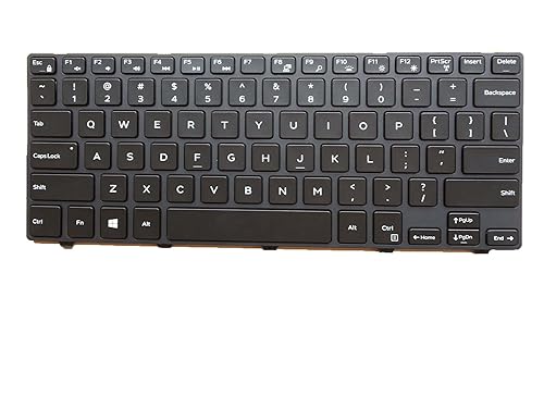 New US Black Backlit Laptop Keyboard for Dell Inspiron 14 5448 5451 5457 5458 5459 7447 Backlight Light LED Notebook US