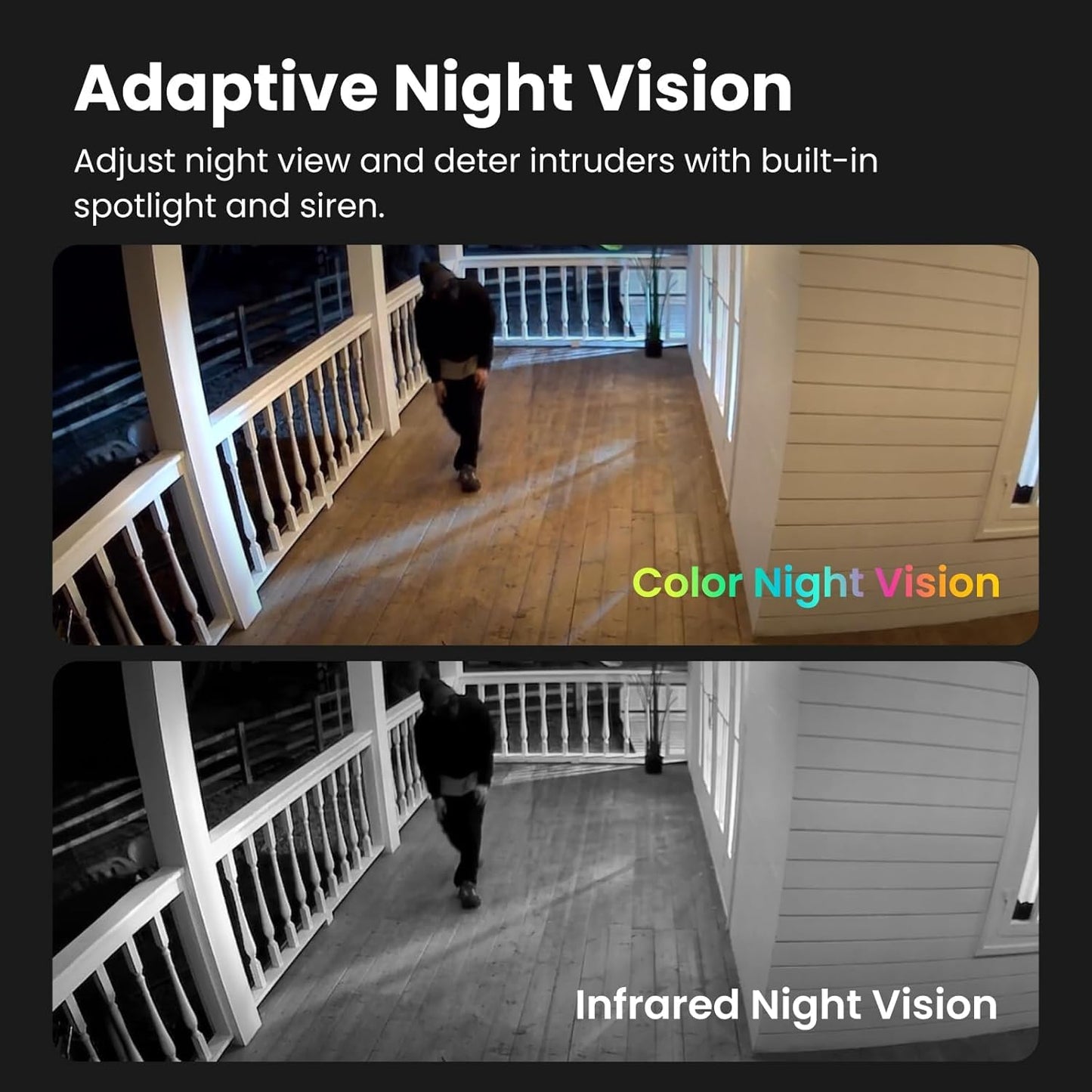 Kiwibit Security Cameras Wireless Outdoor, 2K Outside Camera for Home Security, Battery Camera, Magnetic Mount, AI Detection, Color Night Vision