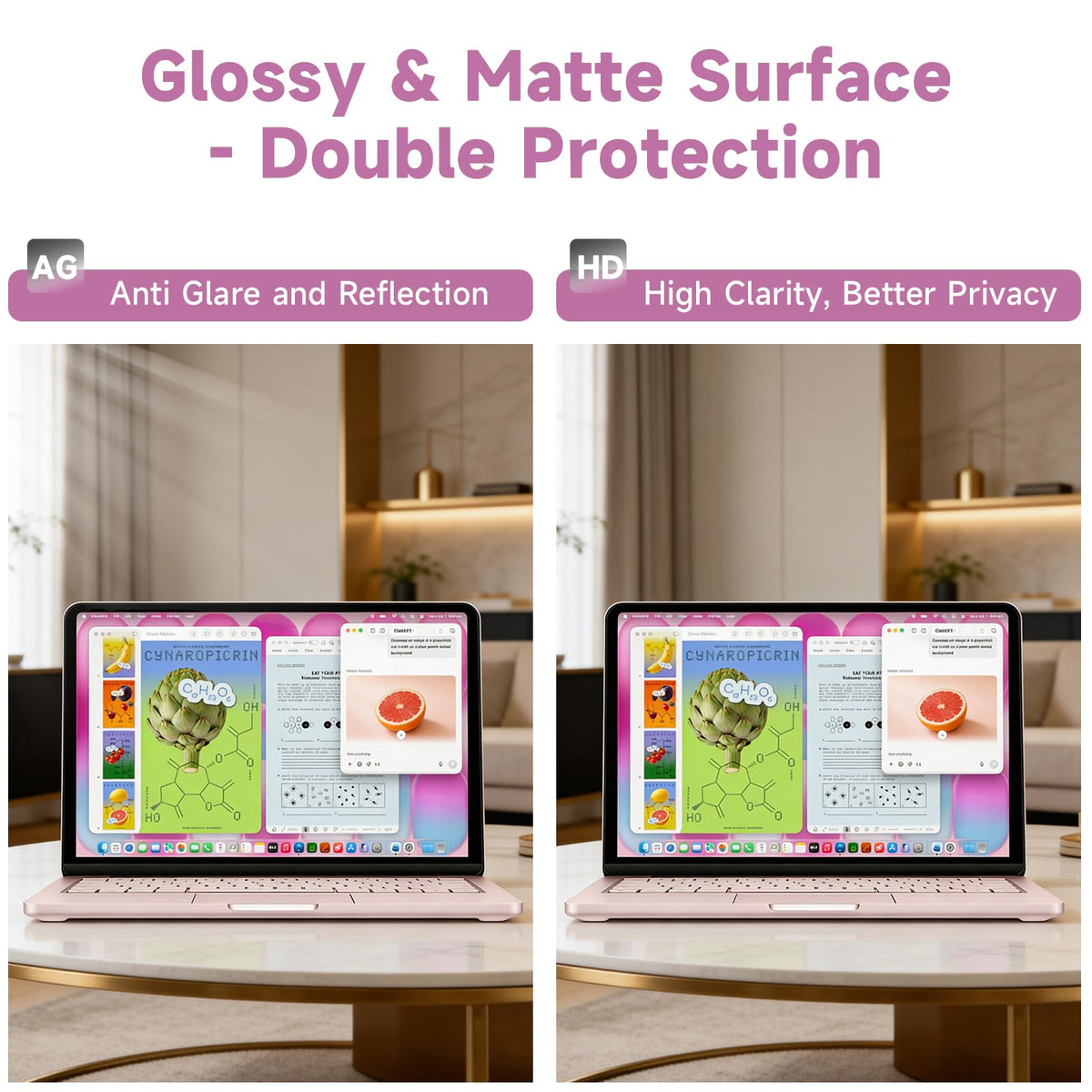 BSPROTE Removable Magnetic Privacy Screen for 2026 MacBook Neo 13-Inch A18 Pro, Anti Blue Light Glare Filter Laptop Privacy Screen Shield
