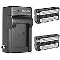Kastar 2-Pack Battery and AC Wall Charger Replacement for Sony DCR-TR7 DCR-TR7000 DCR-TR7100 DCR-TR8000 DCR-TR8100 DCR-TRU47 DCR-TRV103 DCR-TRV110