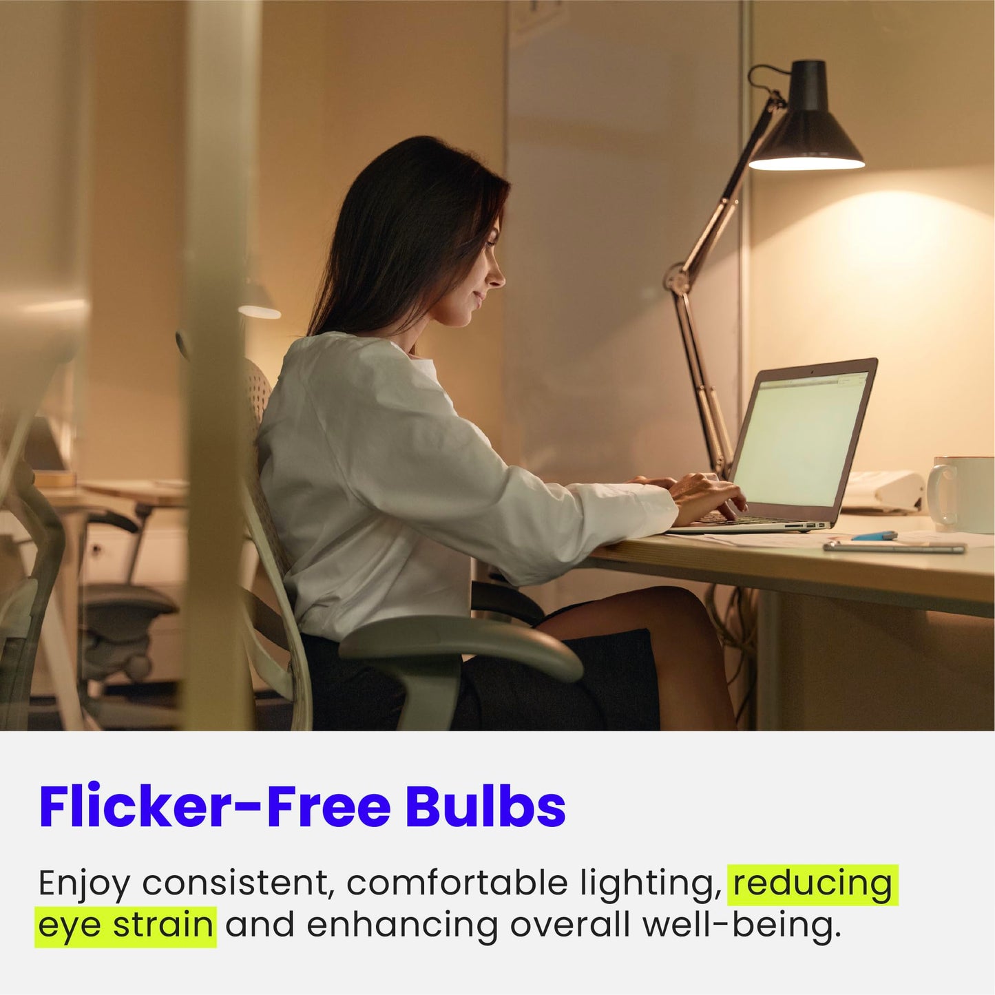 Feit Electric A19 LED Light Bulb, 60W Equivalent, E26 Medium Base, 800 Lumens, 2700K Soft White, Non-Dimmable Standard Light Bulb, 10,000-Hour