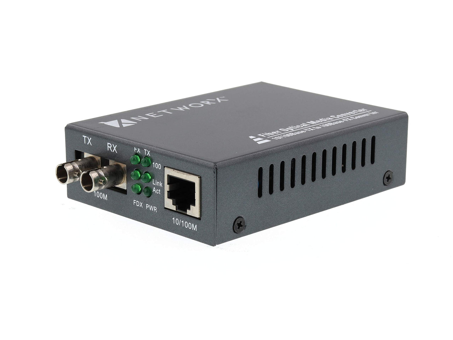 Fiber Media Converter - 100Base-FX, ST Singlemode, 20km, 1310nm