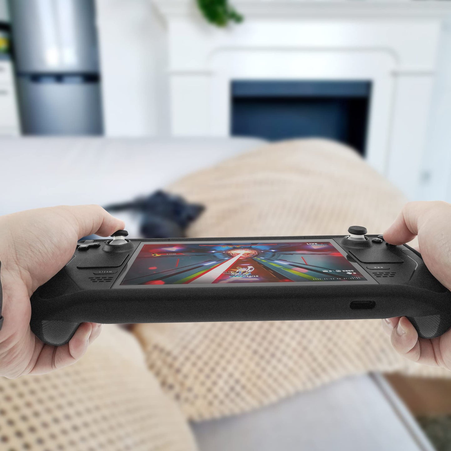Park Sung Joystick Protectors, Invisible Protection During Gaming, Silicone, Compatible with Steam Deck/Xbox/Switch Pro Controller/PS4/PS5/ROG Ally/8