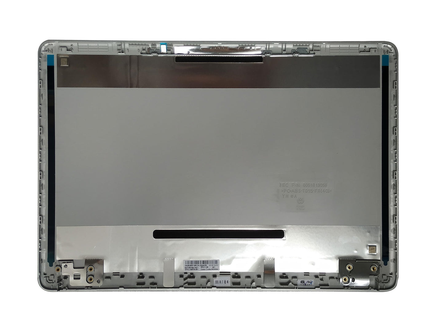 Laptop LCD Top Back Cover Case Silver Compatible for HP 240 G8 245 G8 246 G8 14-CF0013DX 14-DK0002DX 14-DK0028WM Shaft Hinges & Hinges Cover