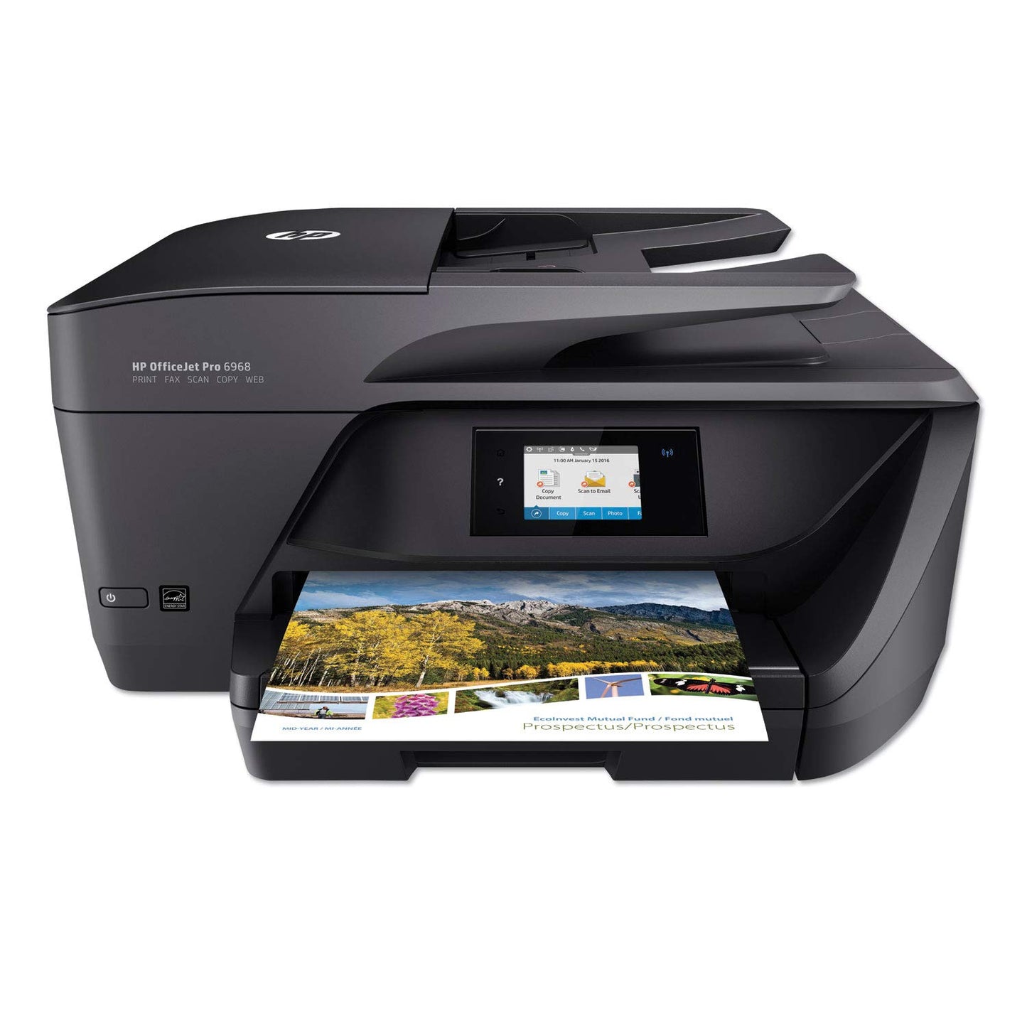 HP OfficeJet Pro 6968 All-in-One Wireless Printer, Instant Ink or Amazon Dash Replenishment Ready (T0F28A)