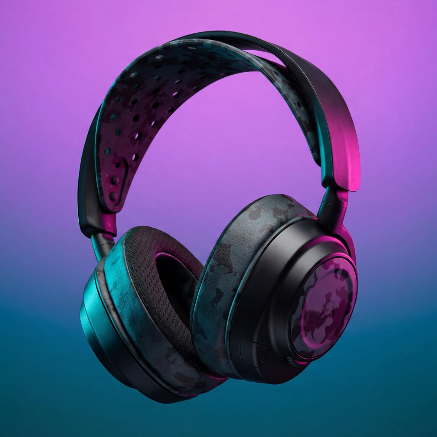 WC Modkit Arctis Nova 7 - Gel Earpads, Wide Headband & Side Plates Compatible with Arctis Nova 7, 5, Pro Wired & More, Made by Wicked Cushions |