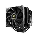 GAMDIAS BOREAS P1-720 Dual Tower Computer CPU Air Cooler, 2x High-Airflow PWM Fans (120/135mm with 68.7/84.2 CFM), Performance Heatsink w/ 7