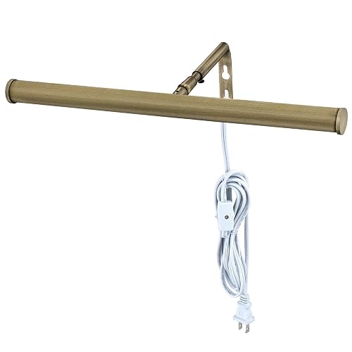 Westinghouse Lighting 7500600 14-Inch LED Picture Light, Antique Brass