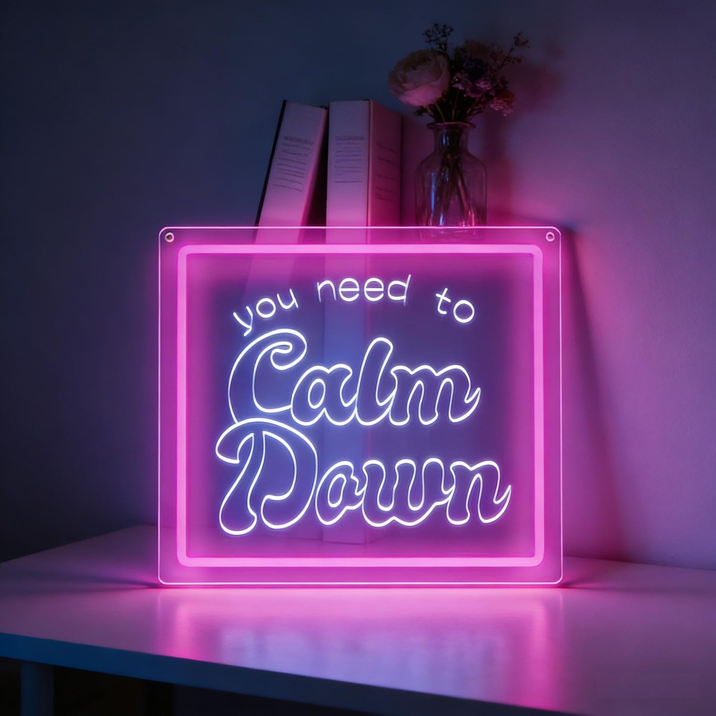 Neonawall Neon Sign for Wall Decor Light Up Letters Business Led Sign Music Party Gifts Led Decorative Night Signs Room Decor Party Signs for Bar