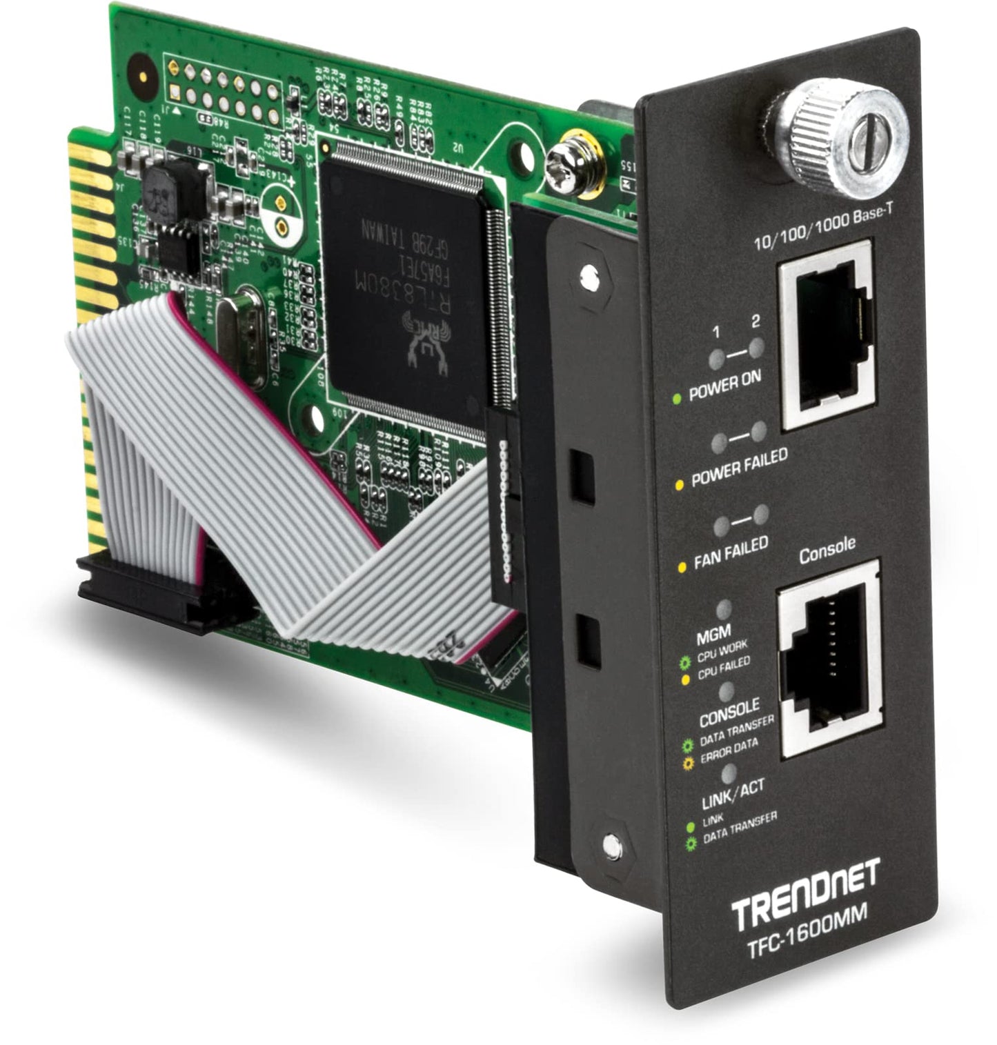 TRENDnet SNMP Management Module for TFC-1600, Lifetime Protection, TFC-1600MM