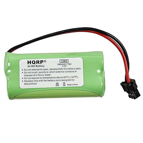HQRP Phone Battery Compatible with Uniden D1660, D1660-2, D1660-3, D1680, D1685, D1688, DCX160, DECT2060 / DECT 2060, DECT2060-2 / DECT 2060-2