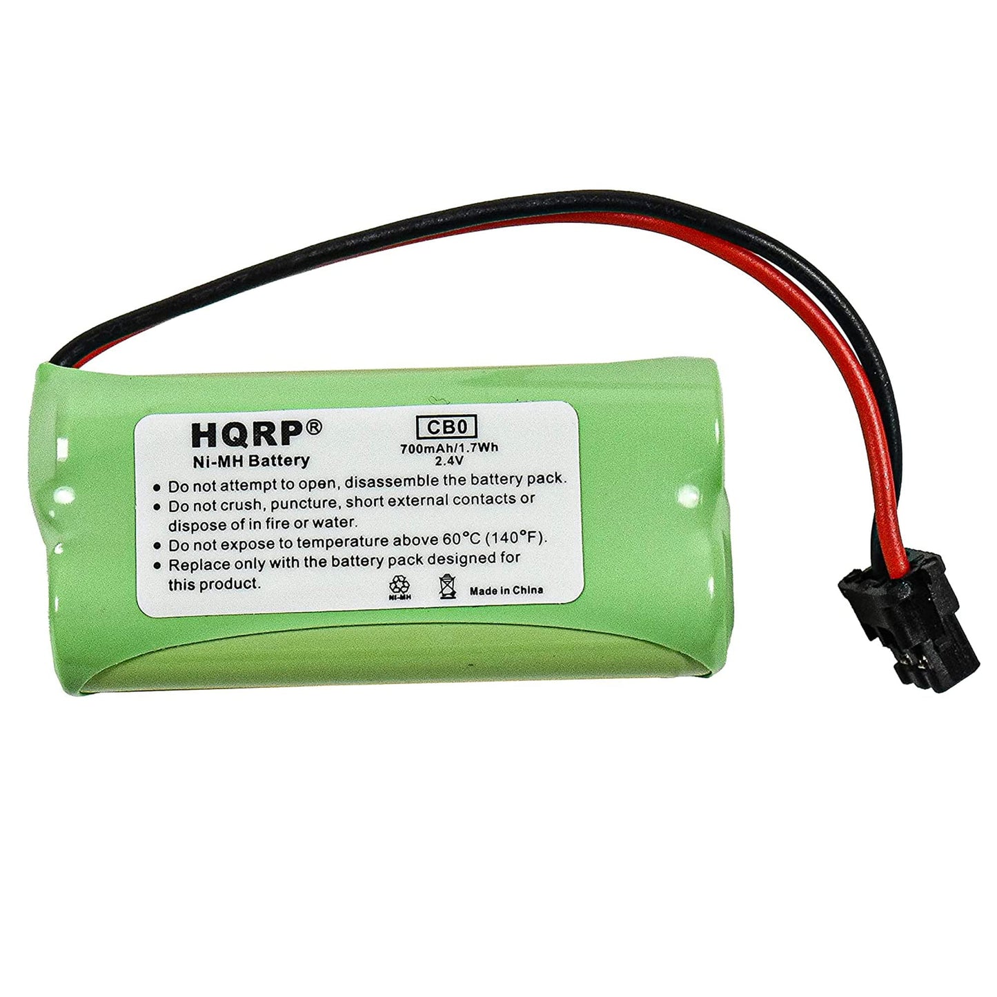 HQRP Phone Battery Compatible with RadioShack 43-221, 43-223, 43-266, 43-266A, 43-335, 43-336 Cordless Telephone