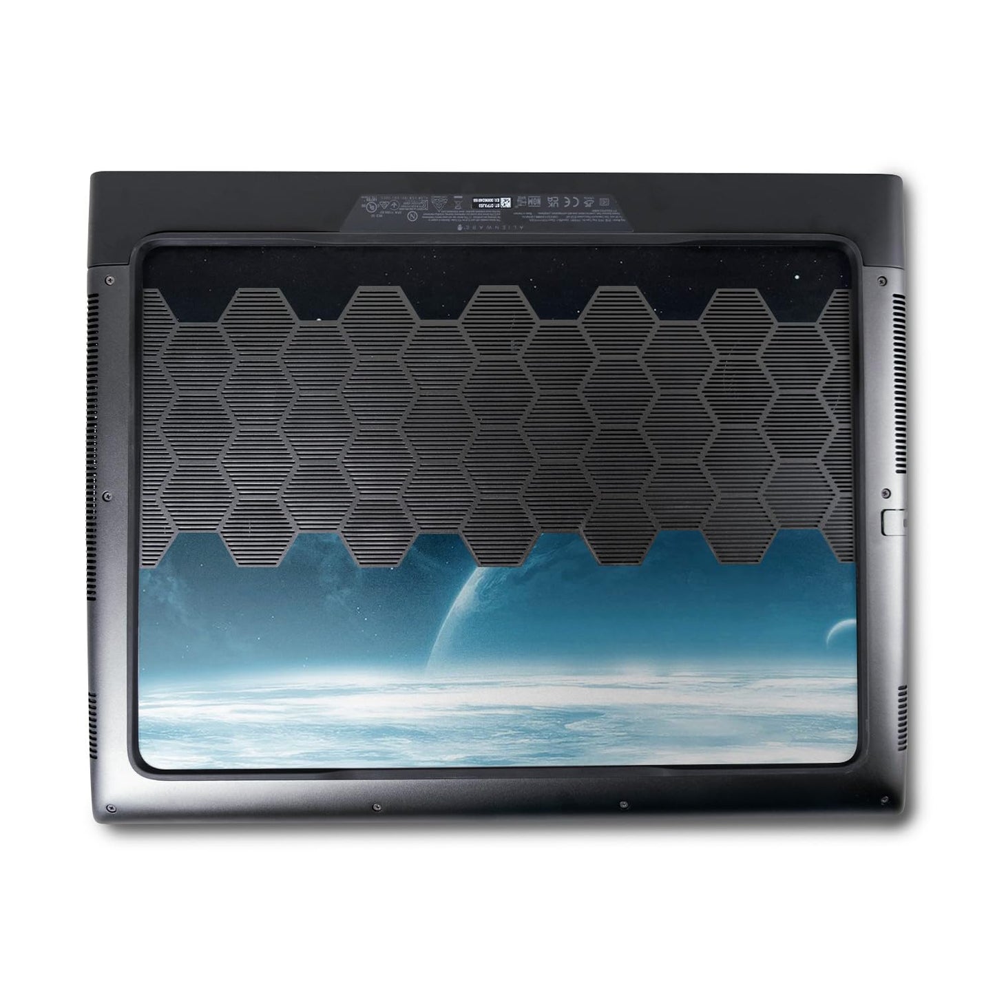 MightySkins Skin Compatible with Alienware M18 R1 (2023) Full Wrap Kit - Outer Space | Protective, Durable, and Unique Vinyl Decal wrap Cover | Easy…