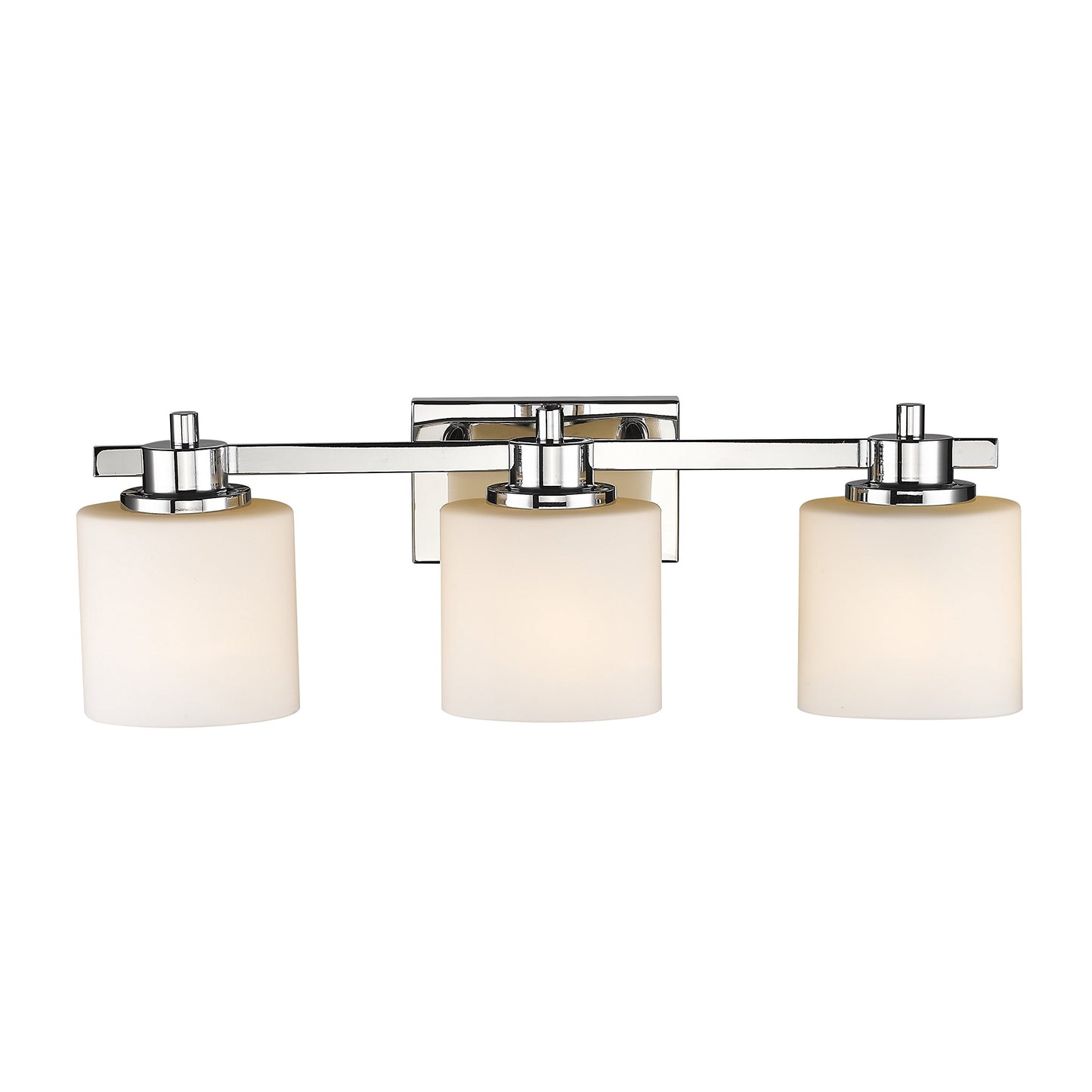 Chloe CH821036CM24-BL3 Vanity Bath Light Fixture, Chrome, 7.48 x 24 x 6.65 x Inch