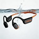 wedoking Bone Conduction Swimming Headphones Bluetooth 6.0, 16GB MP3 Player Waterproof Headphones for Surfing, IPX8 Open Ear Sport Wireless Earphones