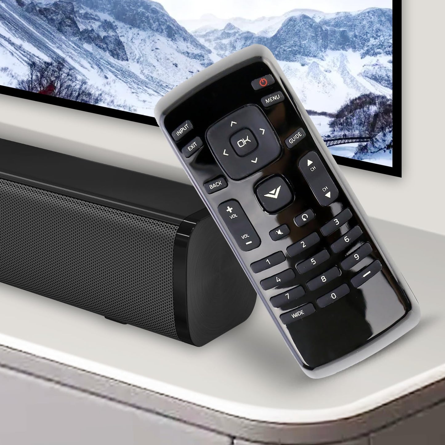 New XRT020 Remote Control Replacement fit for Vizio TV D24HC1 D24H-C1 D24HND1 D24HN-D1 D28HC1 D28H-C1 D28HND1 D28HN-D1 D320-B1 D32HC0 D32H-C0 D32HC1