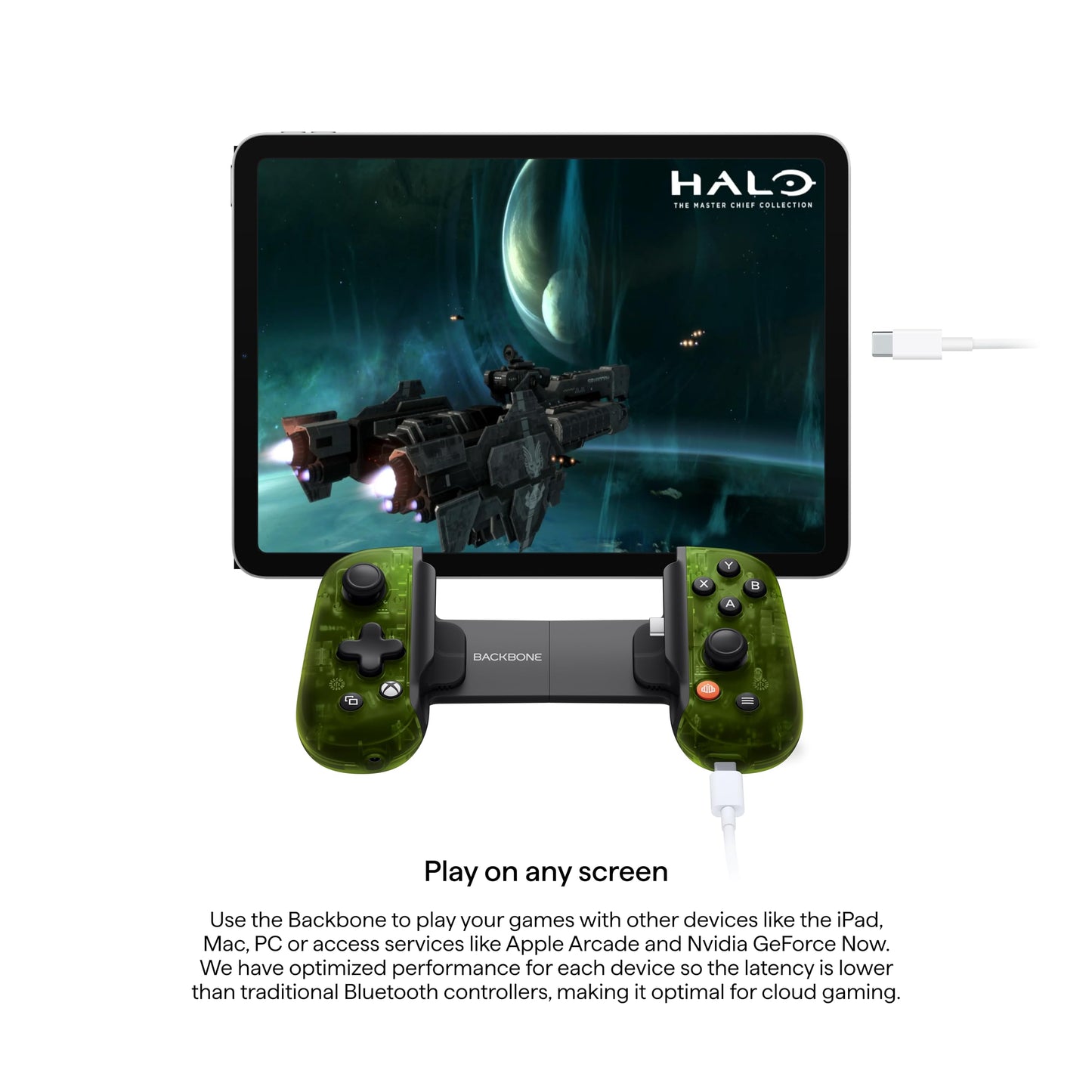 Backbone One Mobile Gaming Controller Xbox Edition - USB-C Phone Controller for iPhone 15/16/17 & Android, Play with Xbox Game Pass Ultimate (1-Month
