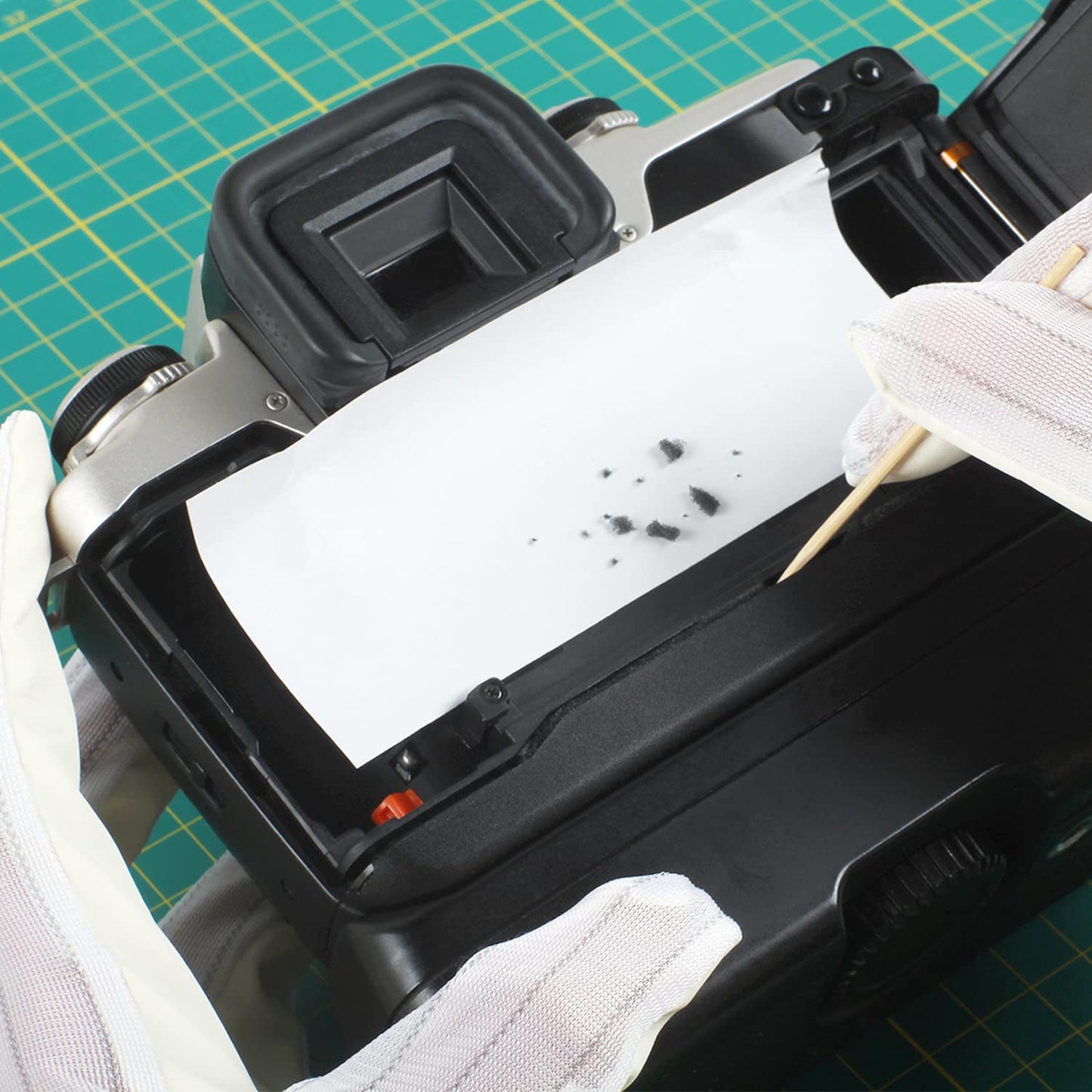 Light Leak Proof Sponge High Density Foam Film Camera Replacement Light Seal Foam with Tongs for 120 135 Film Camera Large Format Camera Film Camera