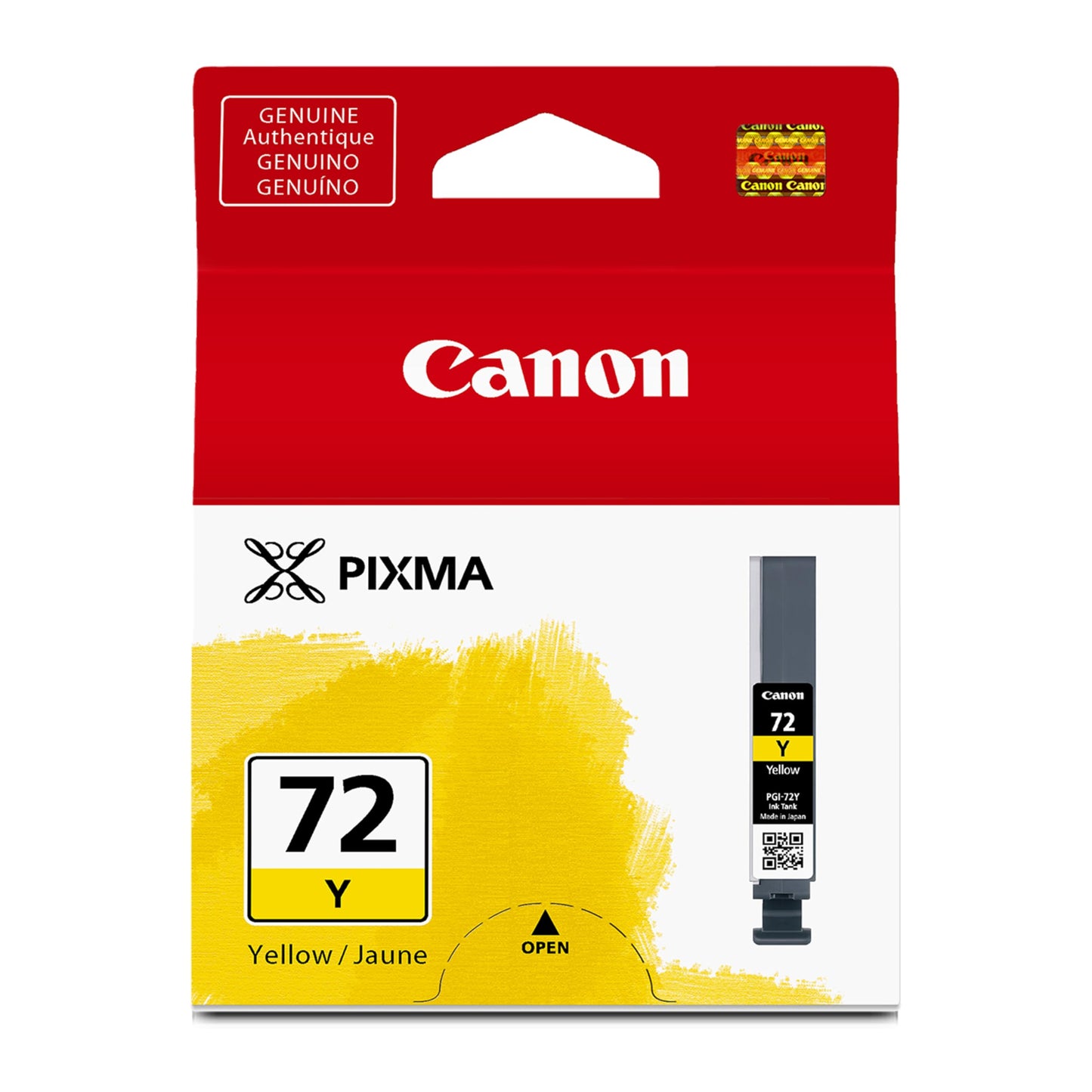 Canon PGI-72 Genuine Yellow Ink Tank, Compatible with PIXMA PRO-10 Printers