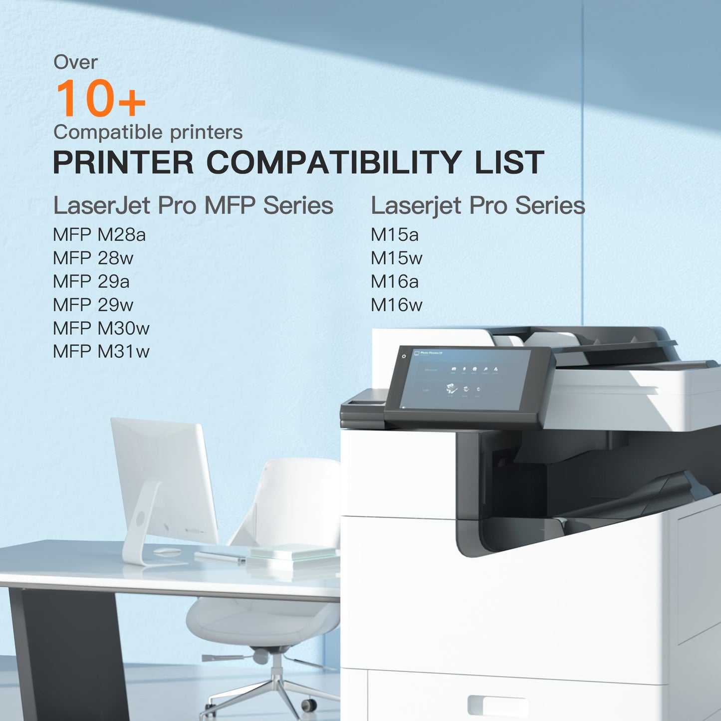 E-Z Ink 48A Toner Cartridges Replacement for HP 48A CF248A Toner Cartridges Compatible with LaserJet Pro M15w M15a M16w M16a M28w M29w M29a M30w