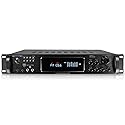 Technical Pro 1500 Watt Multi-Channel Bluetooth Home Stereo Digital Hybrid Amplifier with USB and SD Inputs, 2 Mic Inputs, AM/FM Digital Tuner