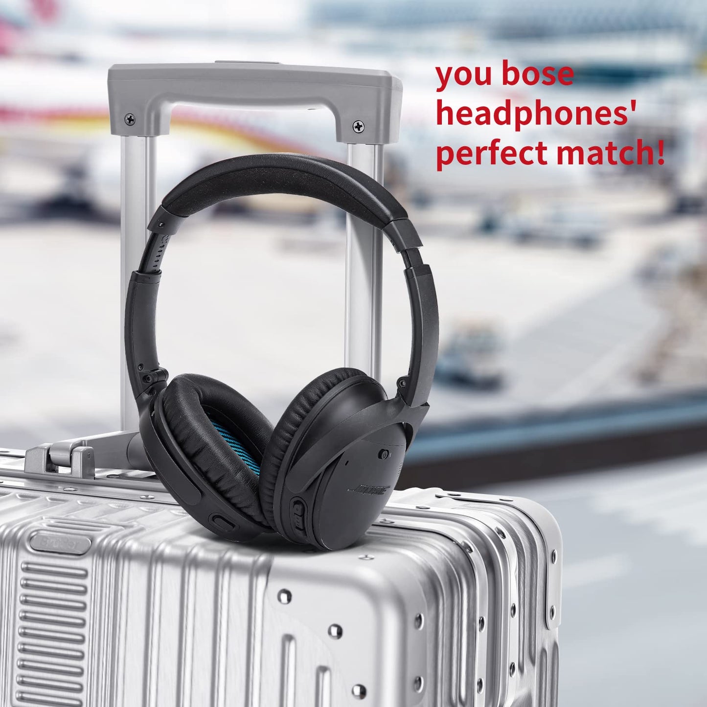 Professional Replacement Bose Headphone Covers, Bose Replacement Headphone Pads for QuietComfort 35 ii/QC35/QC25/QC2/QC15/Ae2/Ae2i/Ae2w/SoundTrue