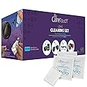 Care Touch Lens Wipes for Eyeglasses- 210 Count Individually Wrapped Pre- Moistened Wipes, 5 x 6 Inch- Camera Lens, Sunglasses and Glasses Cleaner