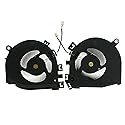 Replacement New CPU & GPU Cooling Fan for HP ZBook Fury 16 G9 G10 ND75C49-21H08, ND75C49-21H09, 6033B0110401, 6033B0110201, N19217-001 DC5V Fan