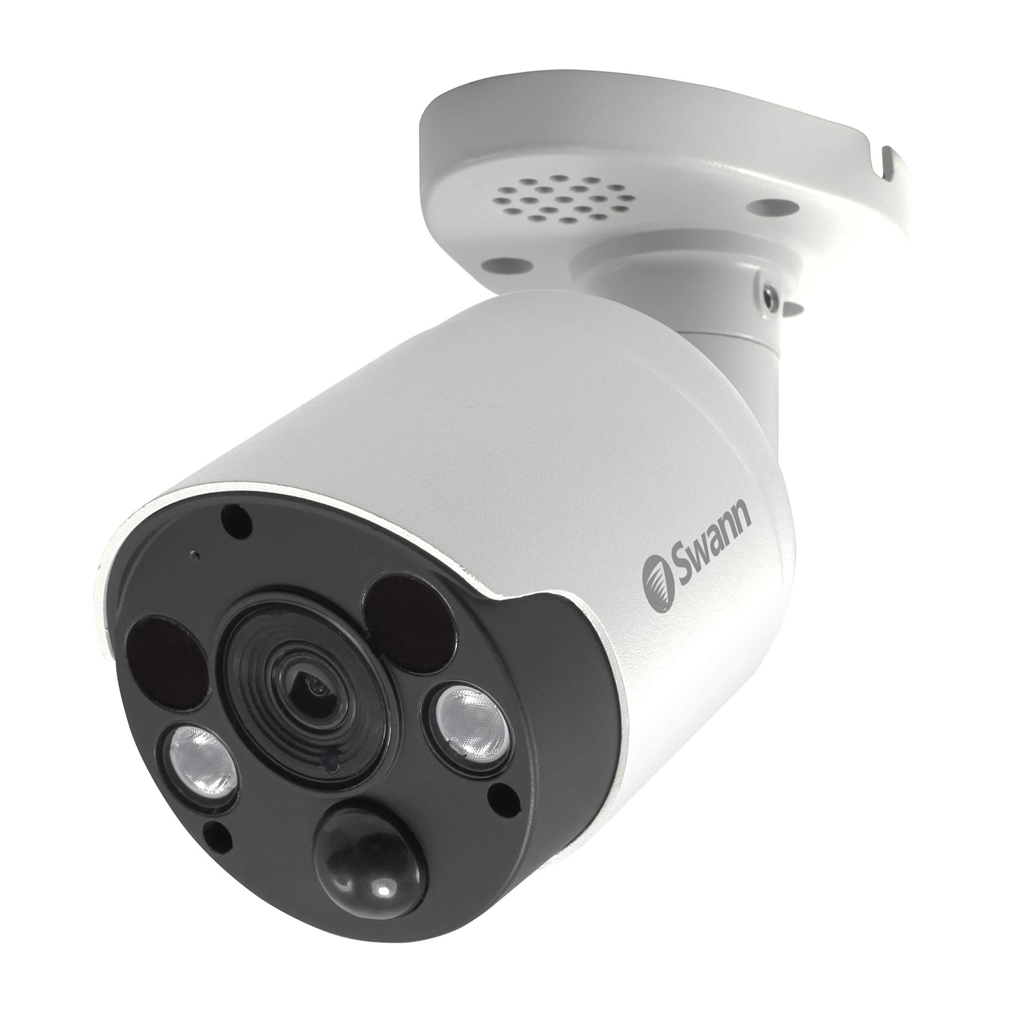 Swann Home Security Camera, POE Cat5e NVR 4K HD Video, Indoor or Outdoor Wired Surveillance CCTV, Color Night Vision, Heat Motion Detection, LED