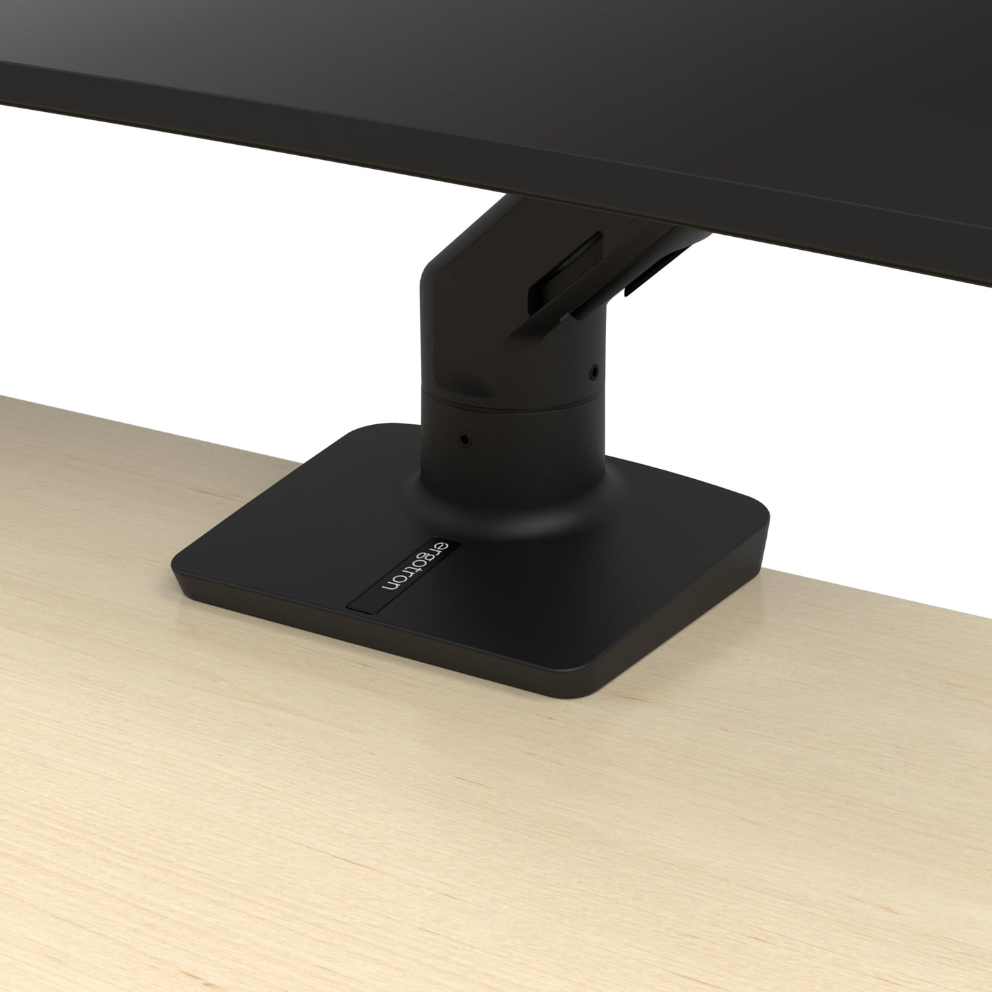 Ergotron - HX Desk Mount Conversion Kit - Add-on for HX Wall Monitor Arms - Matte Black