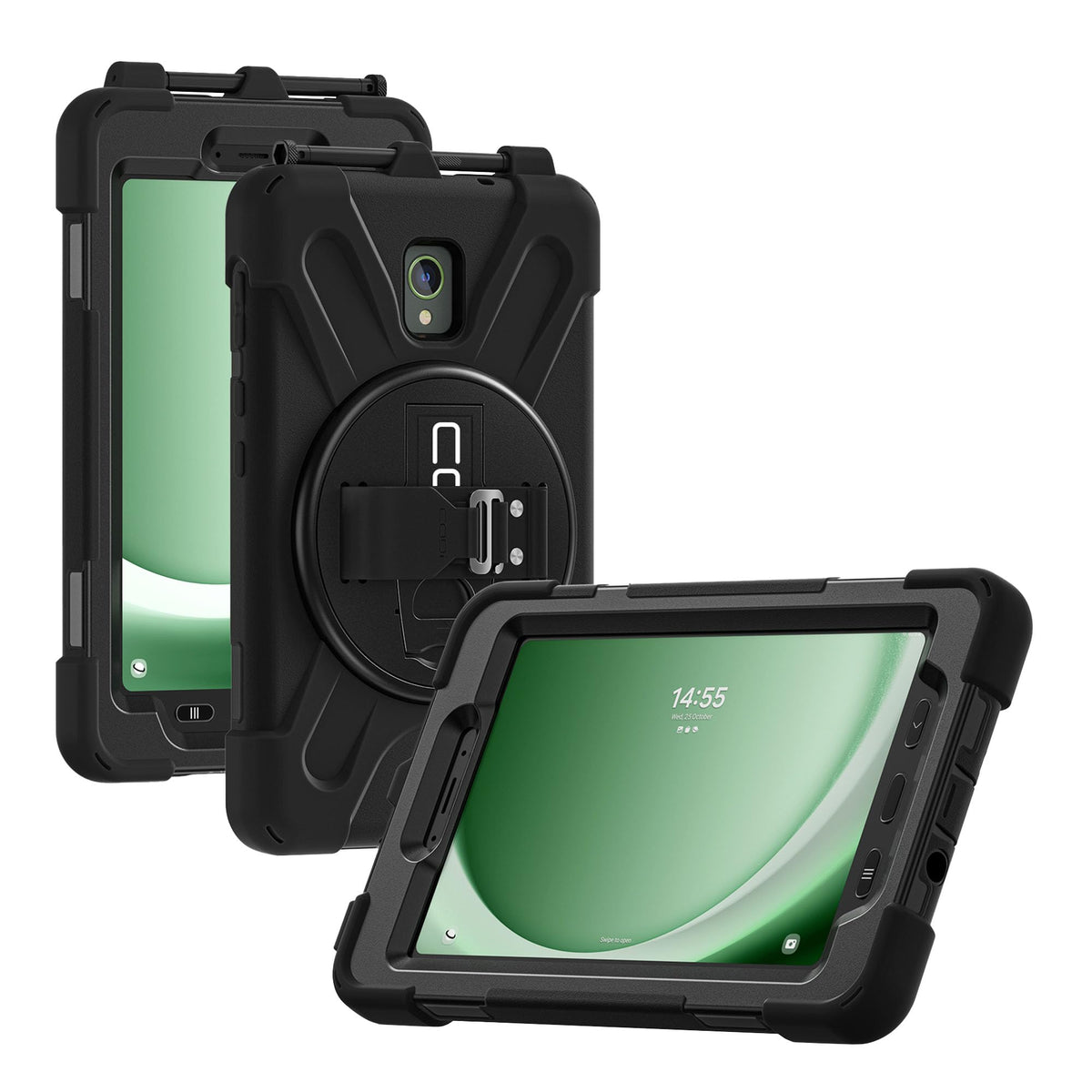 CODi Rugged Case for Samsung Galaxy Tab Active 3 and Tab Active 5, 8" (T570/SM-X306) | 360° Protection, Drop-Test & Fluid Contamination Certified