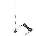 Bingfu VHF UHF Ham Amateur Radio Police Scanner Antenna Magnetic Base BNC Male Antenna Compatible with Uniden Bearcat Whistler Shack Police Scanner
